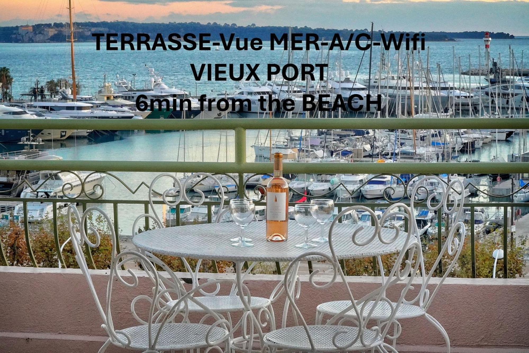 Superbe Duplex Idealement Situe Proche Plages Avec Grande Terrasse Vue Port !L A1B59 Канны Экстерьер фото